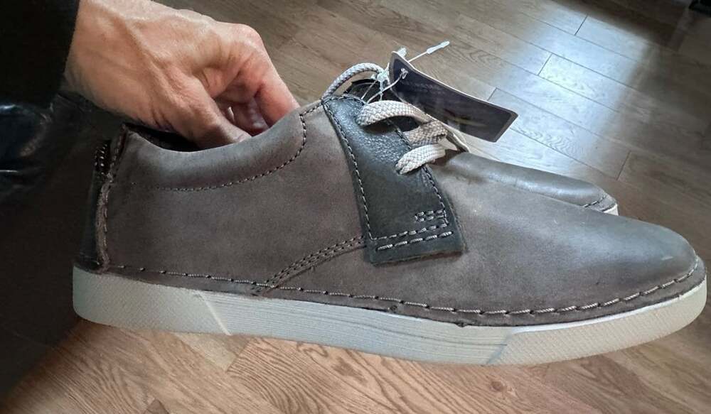 Clarks Gereld Low Casual Shoes Brown Leather Extreme Comfort